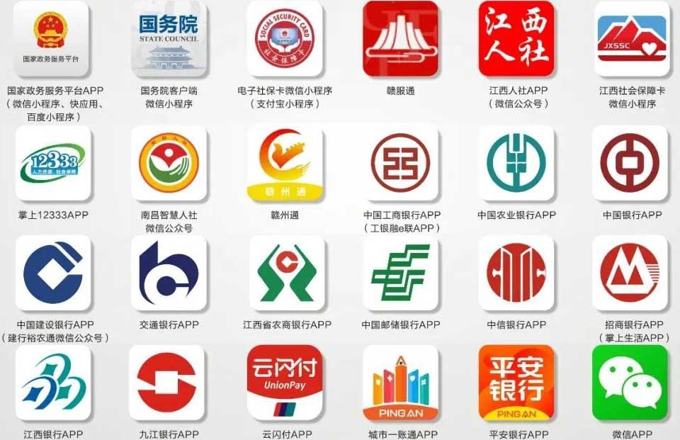 江西省電子社?？ǖ纳暾埡灠l(fā)渠道